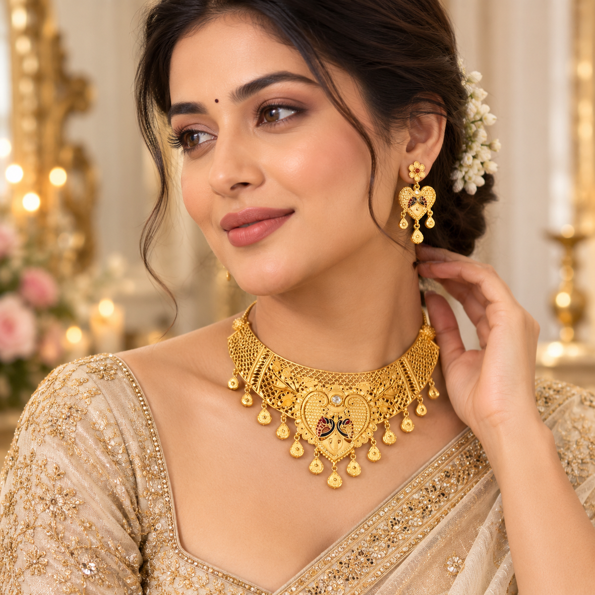 Royal Statement Necklace Set